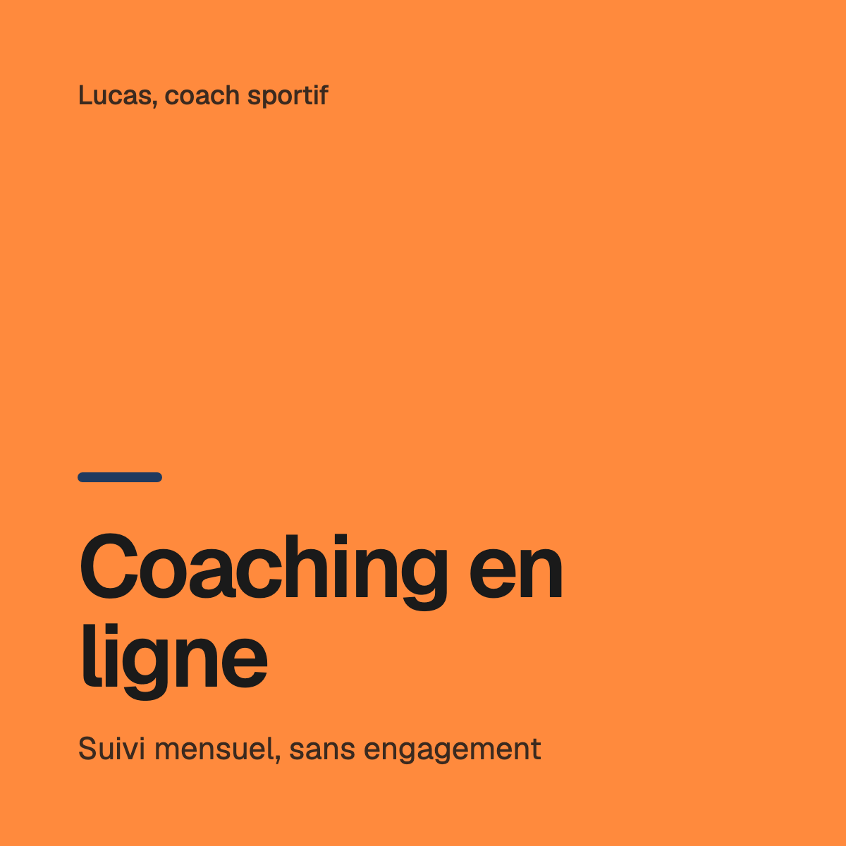 Coaching en ligne